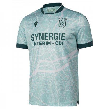 Jalkapallo Peliasut FC Nantes Vieras Pelipaita 2025-26 Lyhythihainen